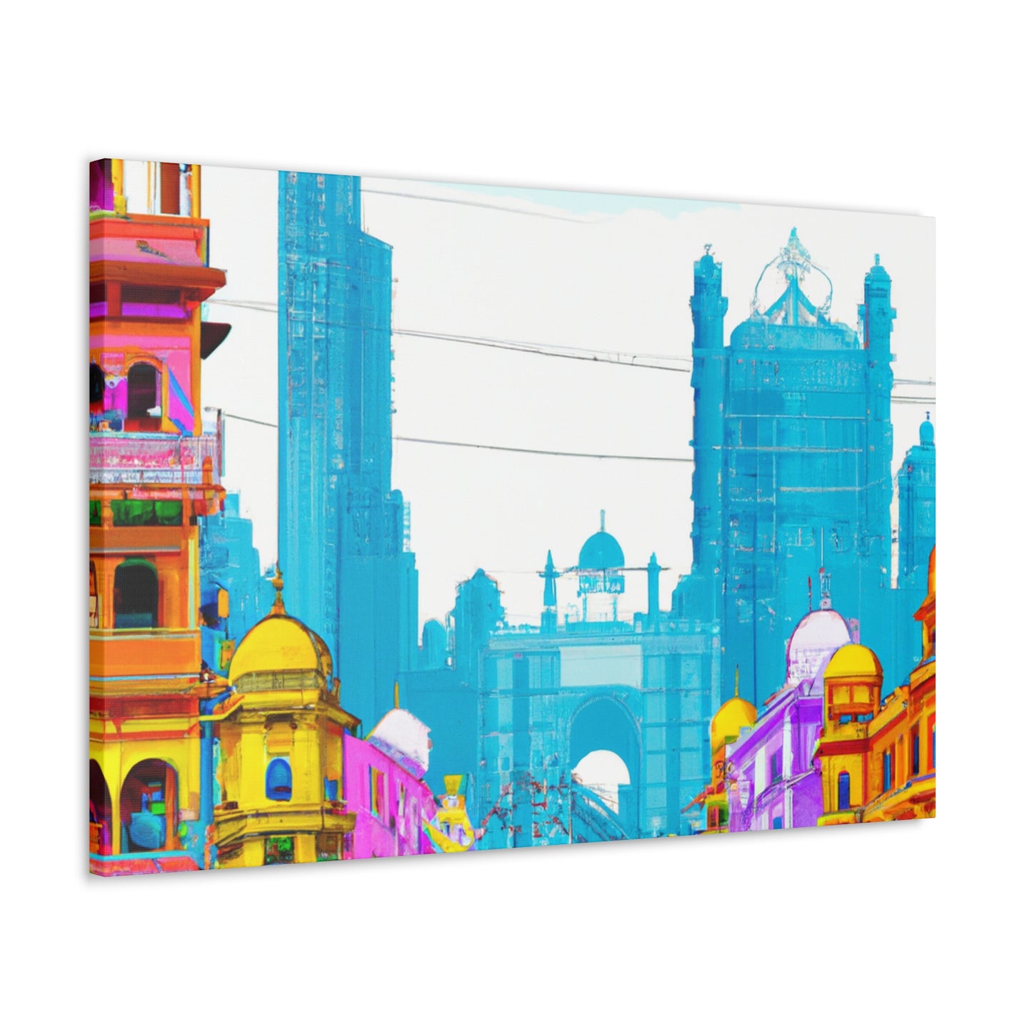 Vibrant Visions - Destination India - Canvas