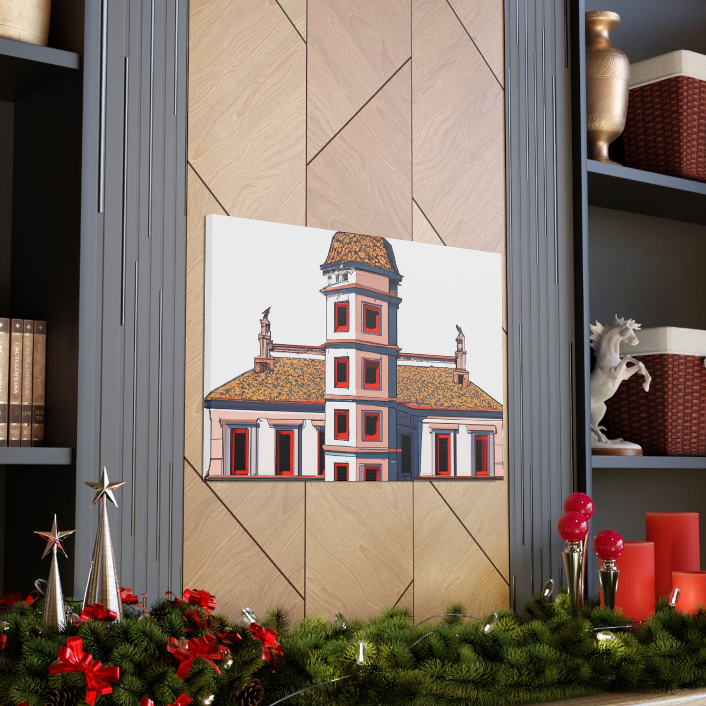 Lambertus de Vos - Canvas - Architectural