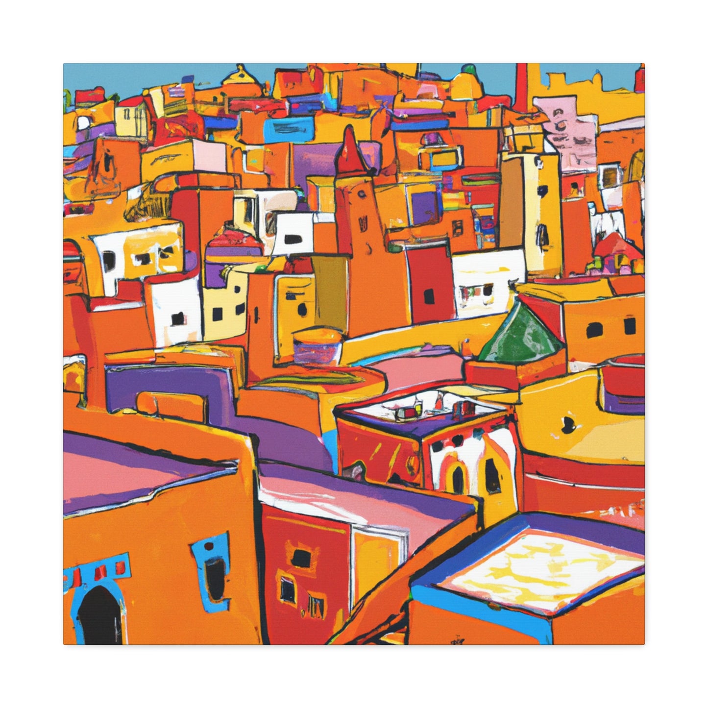 Radhika M. Qel - Morraco - Canvas