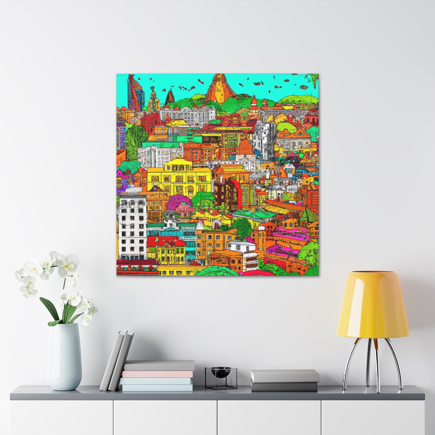 Namaste - Destination India - Canvas