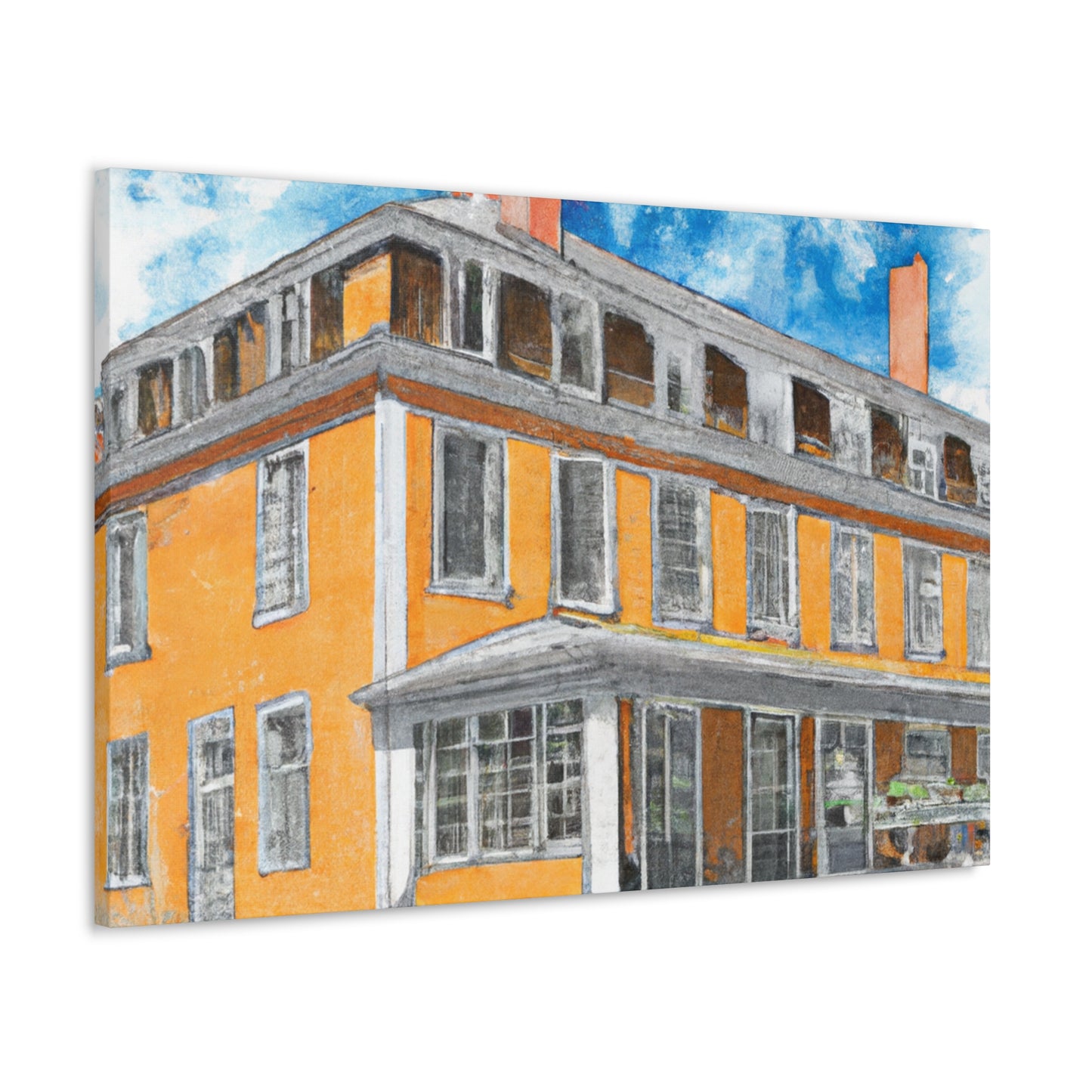 Aristophanes Cortona - Canvas - Architectural