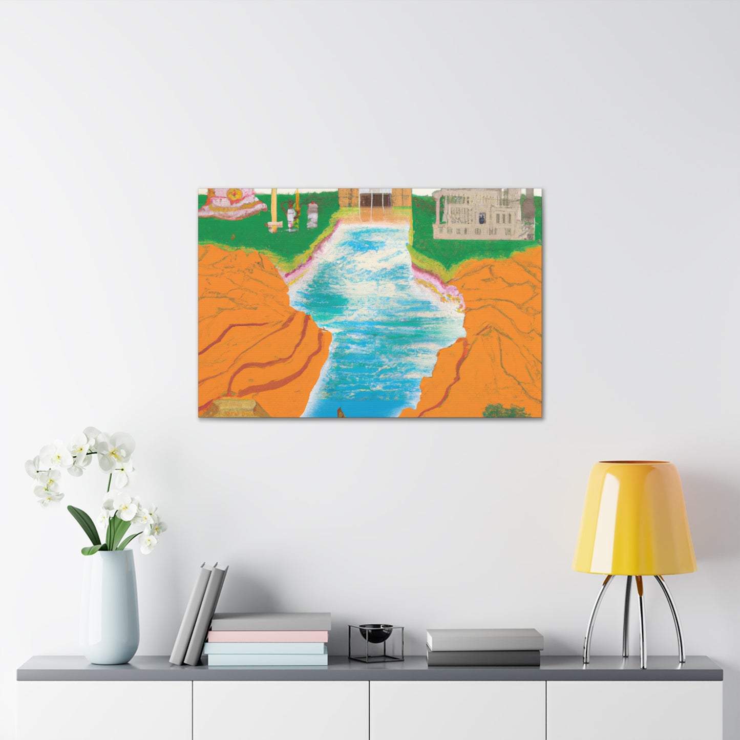 Vibrant Varanasi - Destination India - Canvas