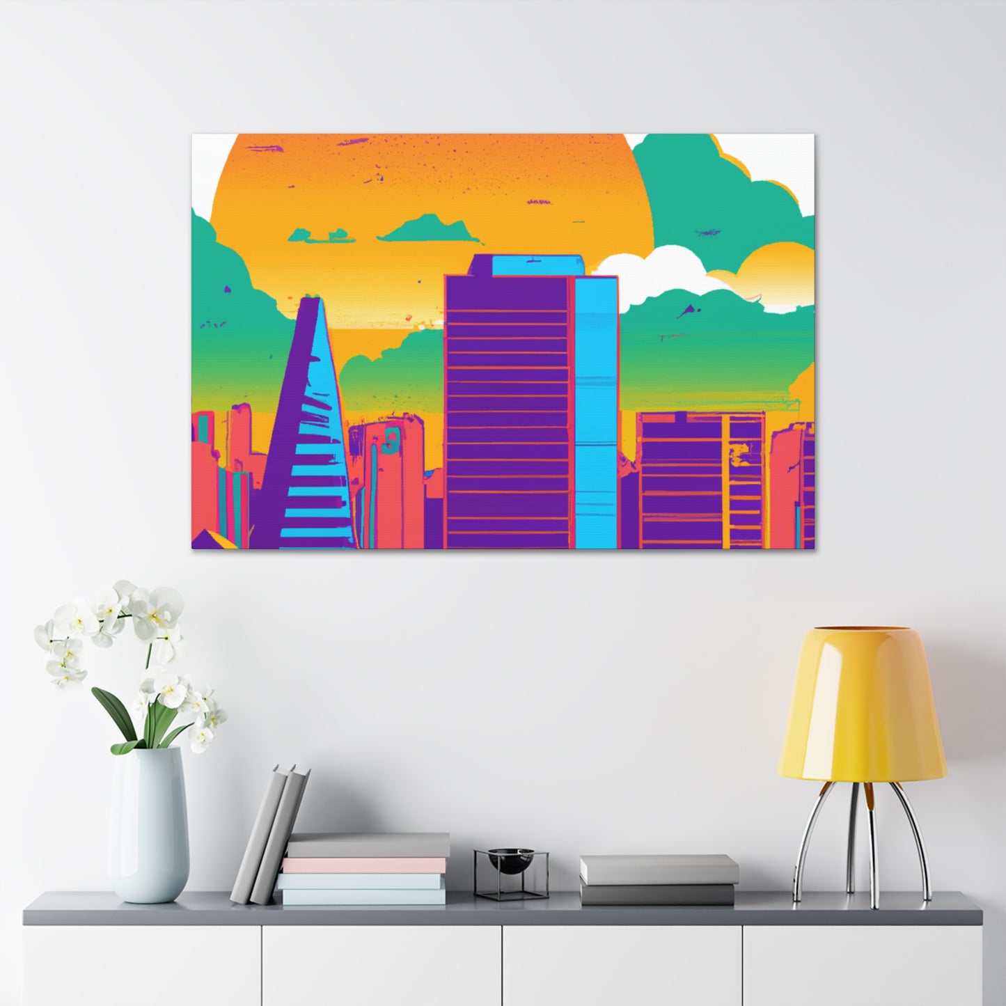 Cielo Azul - South America - Canvas
