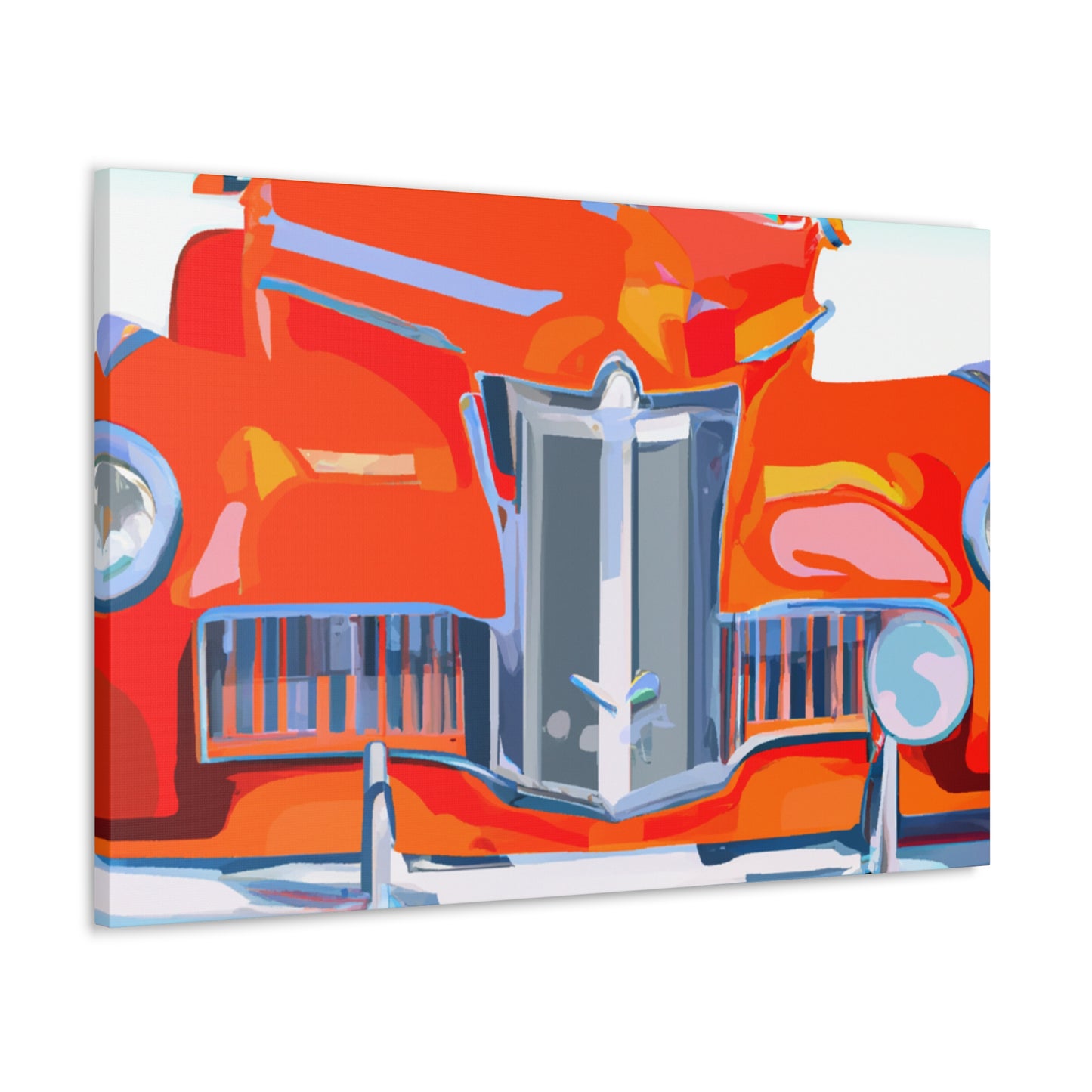 Ford Model T - Automobile - Canvas