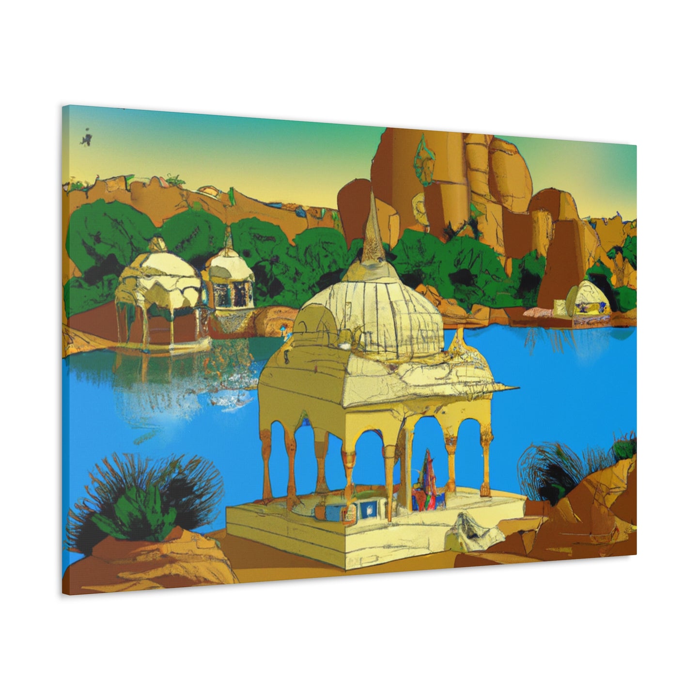 Taj Mahal - Destination India - Canvas