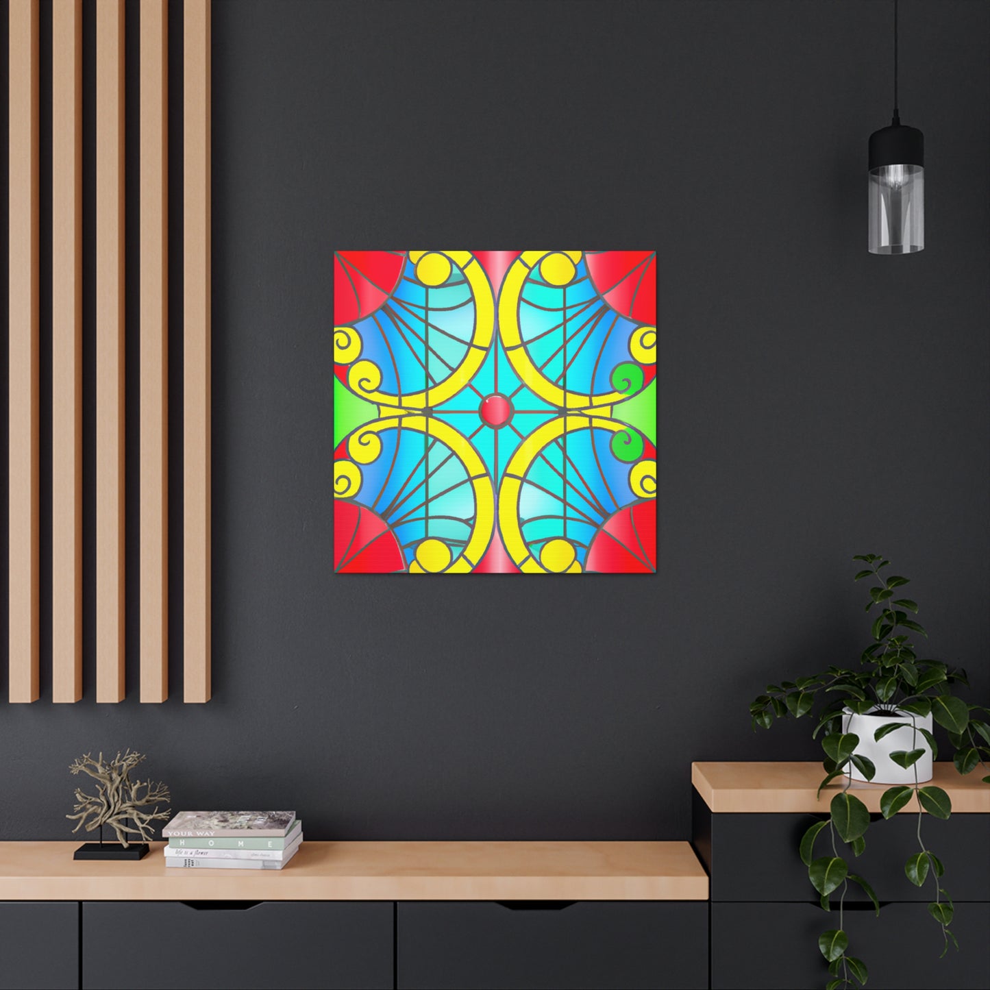 Circular Tile - Glass Canvas
