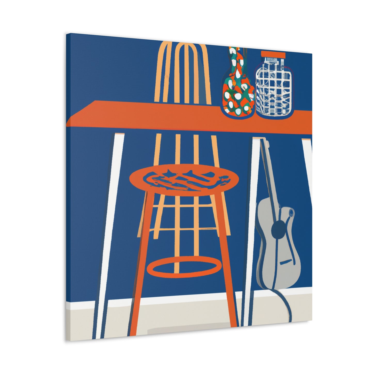 Vibrant Splendor - Midcentury - Canvas