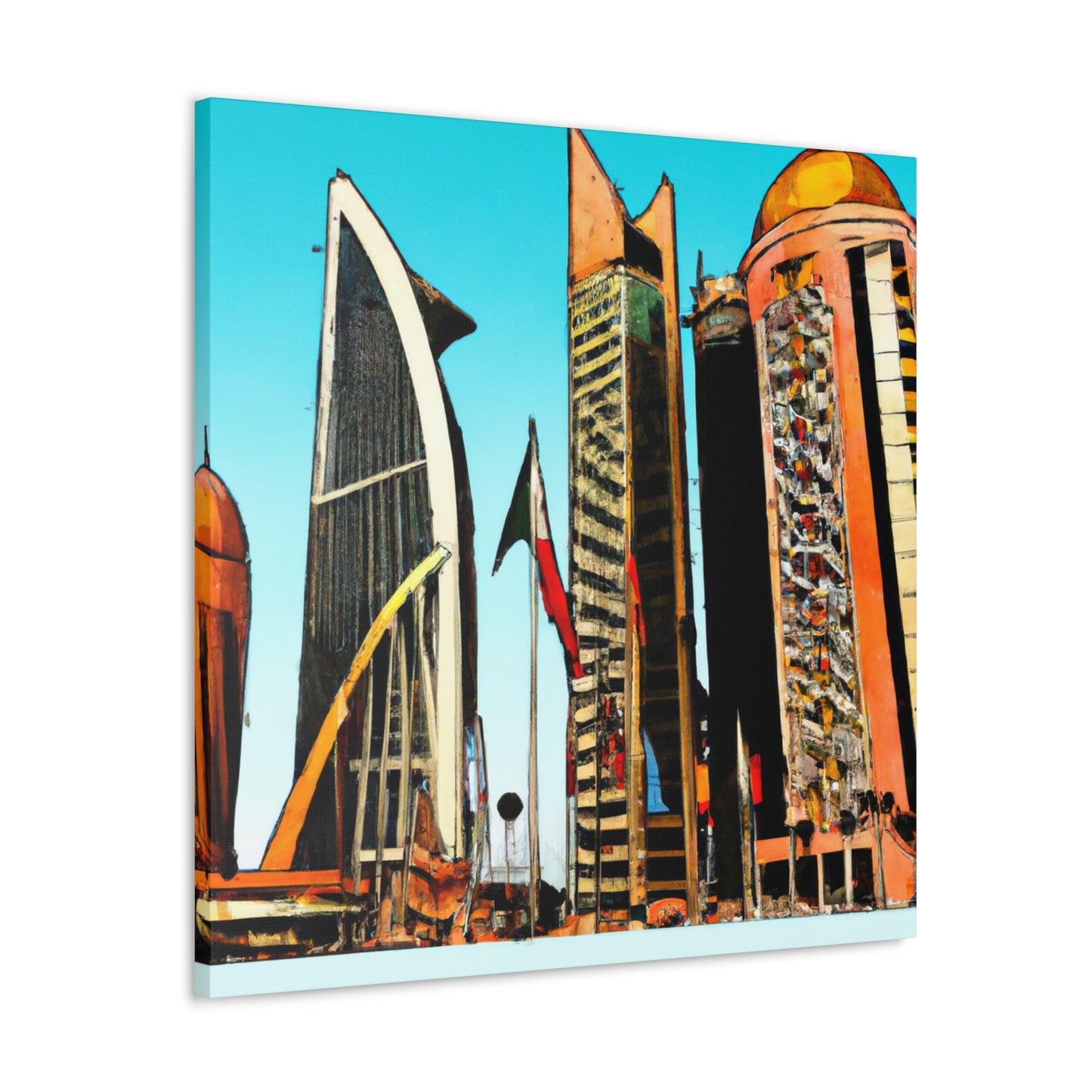 Desert Oasis - Destination Arab Emerates - Canvas