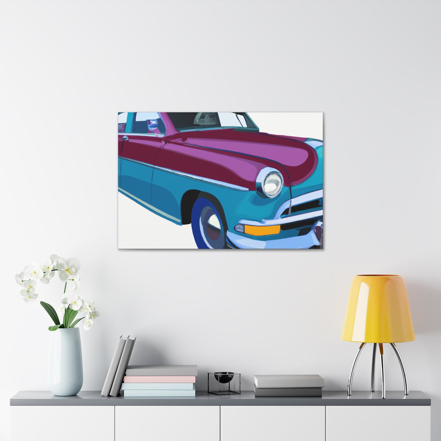 Hudson Hornet - Automobile - Canvas
