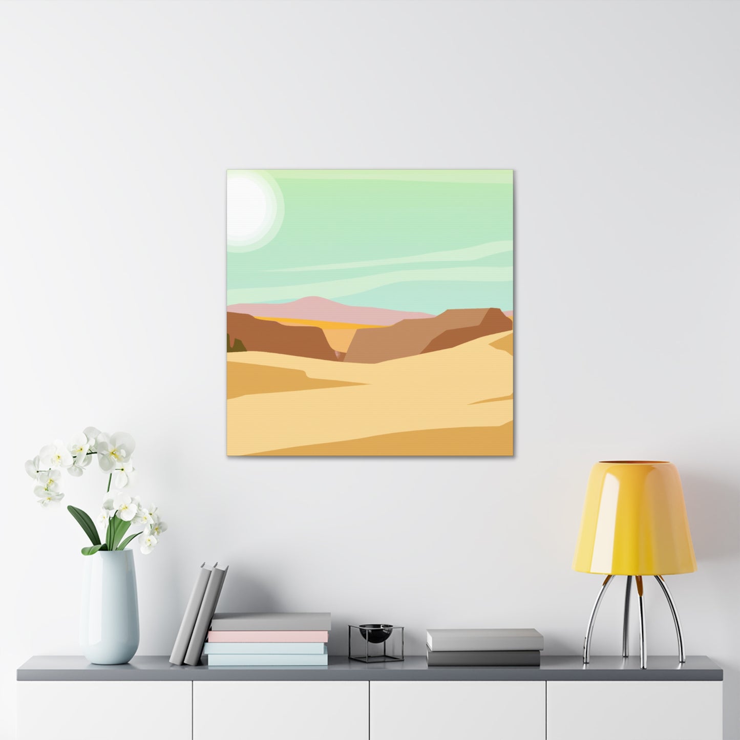 Sahara Serenity - Landscape - Canvas - Desert