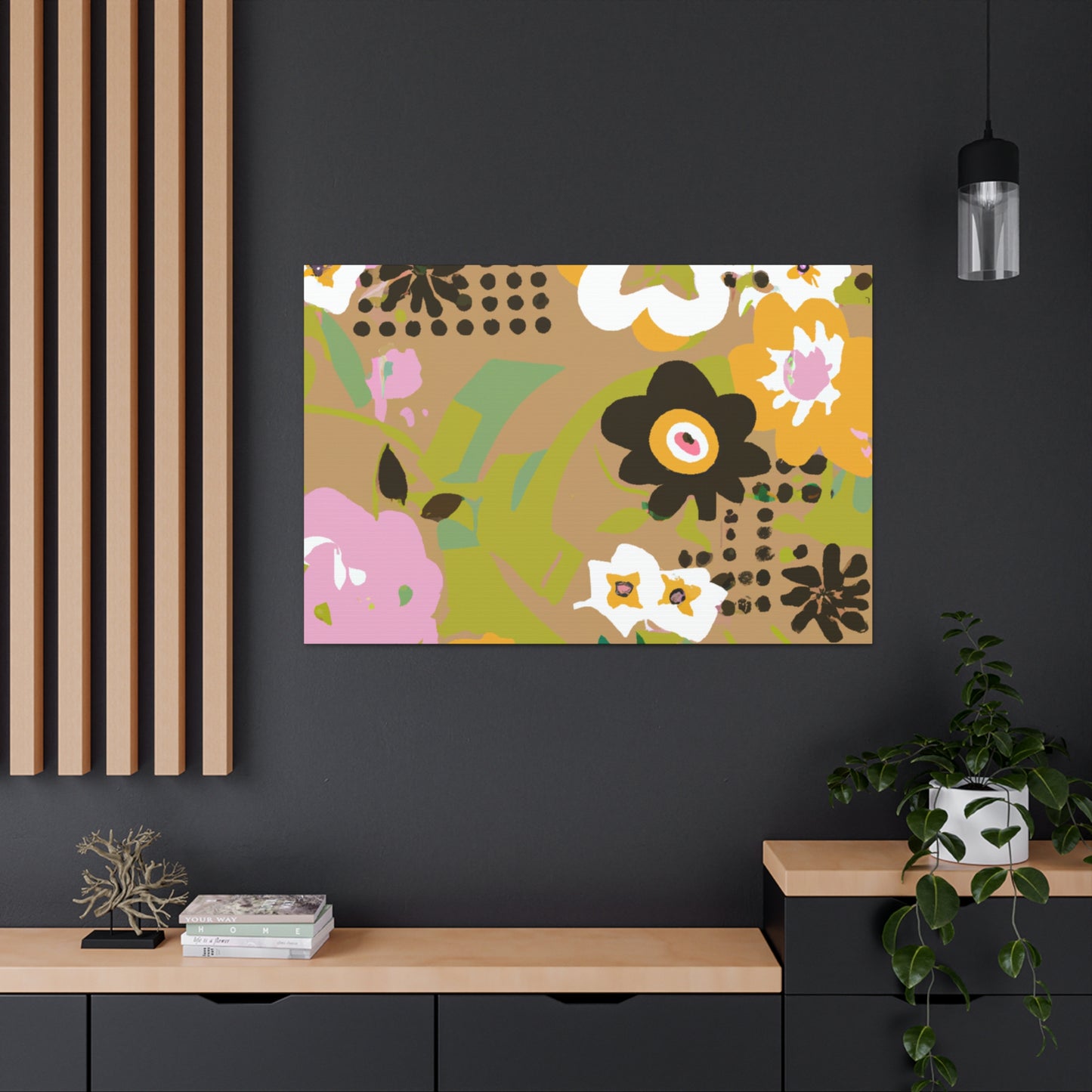 Flower Power Potions- Floral Canvas