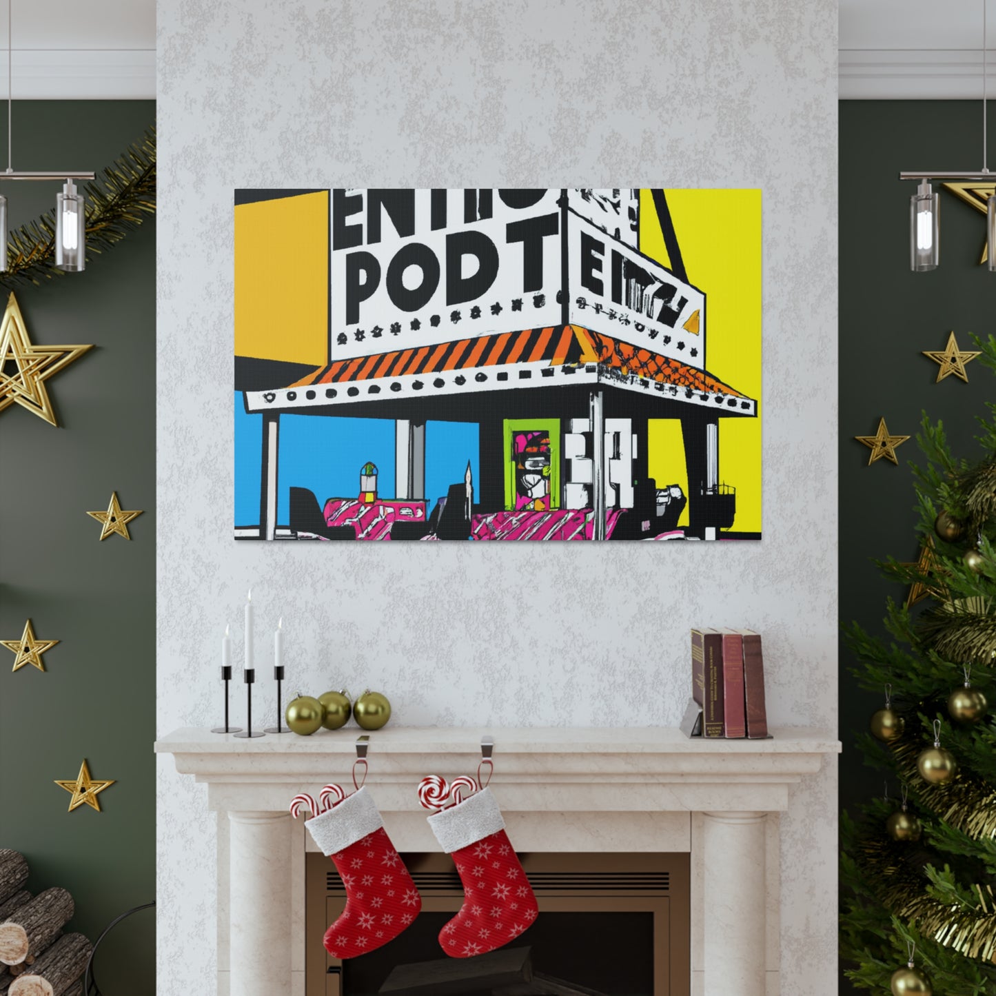 Carnival Bar - Canvas - Pop Art