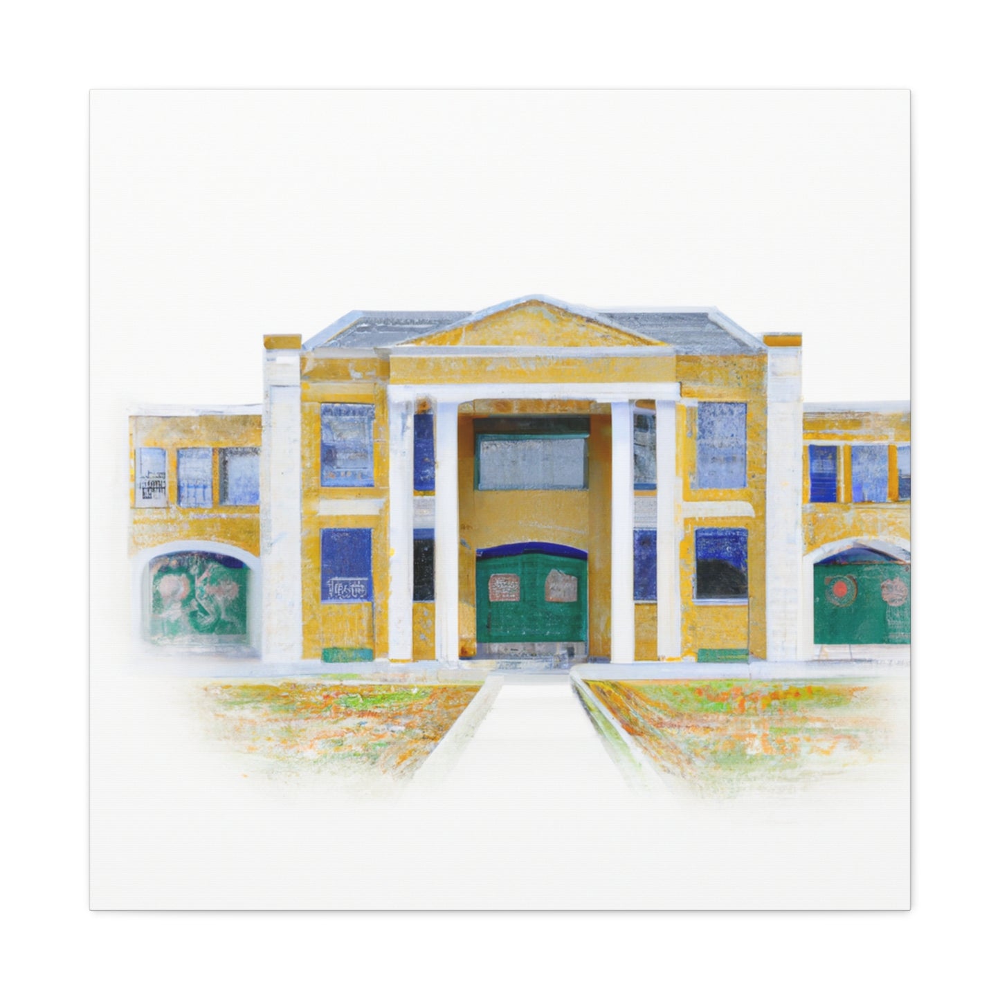 Thea Van Dyck. - Architectural Canvas
