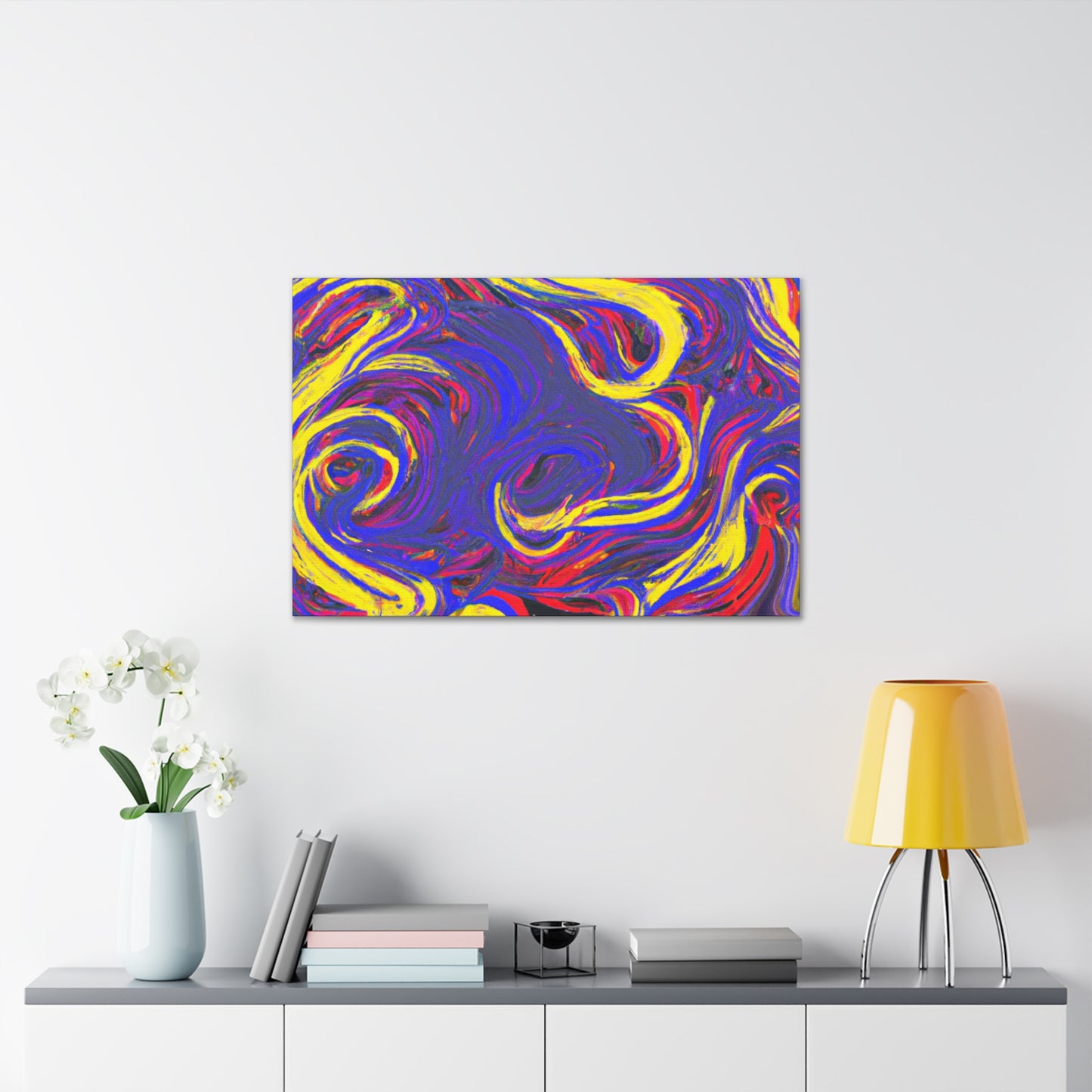 Viridescent Nectar - Abstract - Canvas