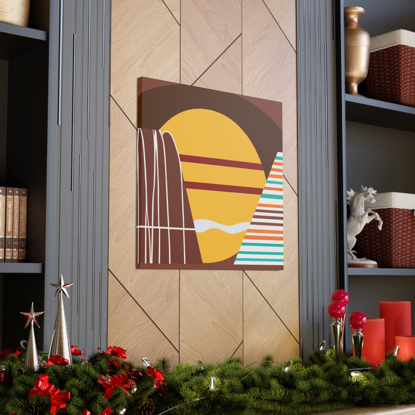 Peru- Midcentury Canvas