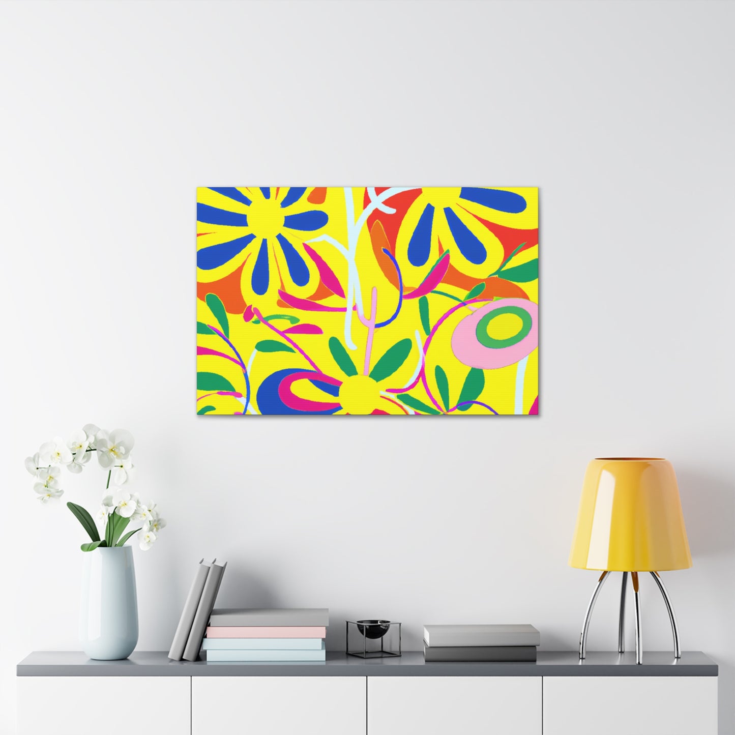 Blushrise - Floral - Canvas