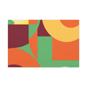 Orbital Burst - Midcentury - Canvas