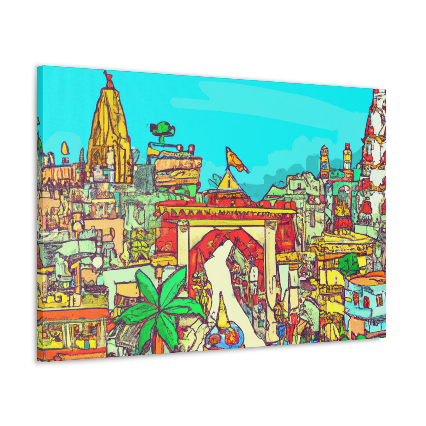 Drishti - Destination India - Canvas