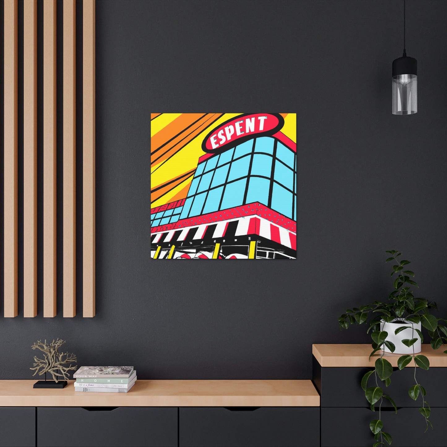 'Twist & Record Studio' - Canvas - Pop Art