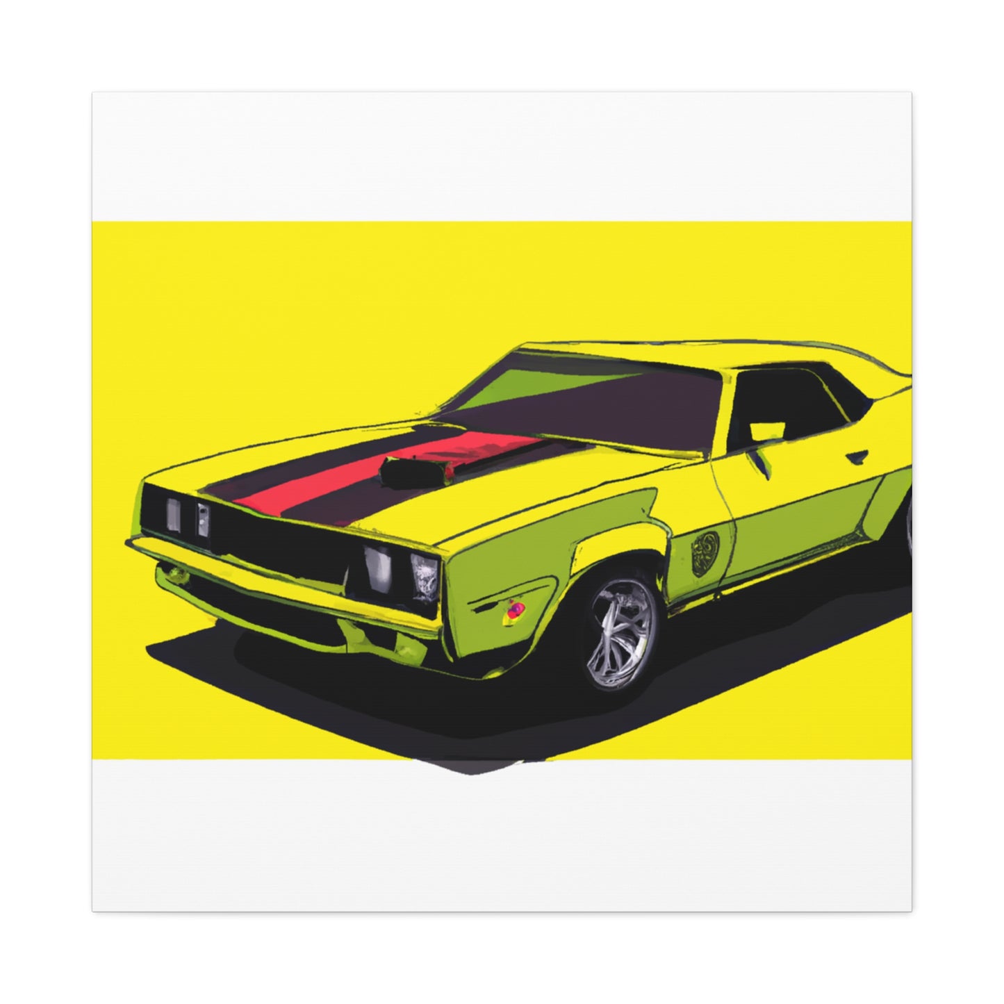 Road Hog - Automobile - Canvas
