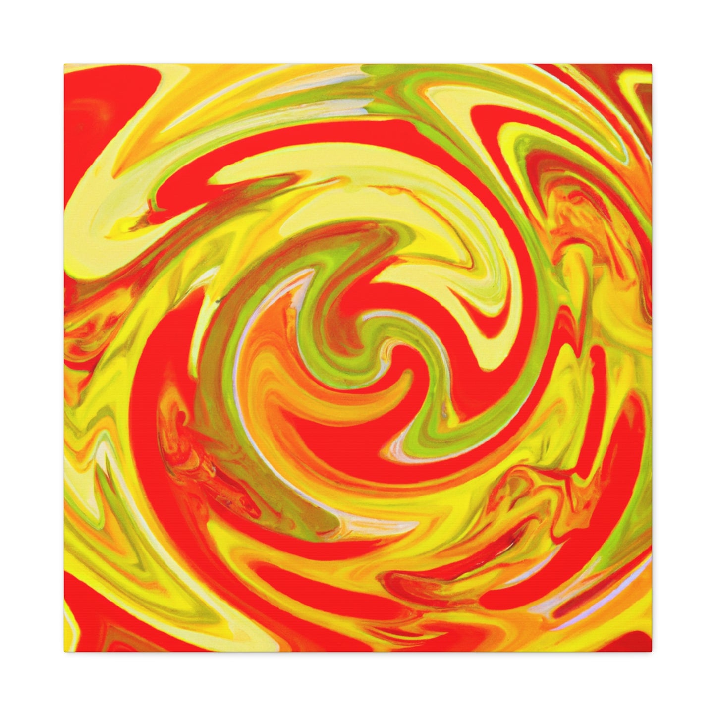 Oceanic Peacock - Abstract - Canvas