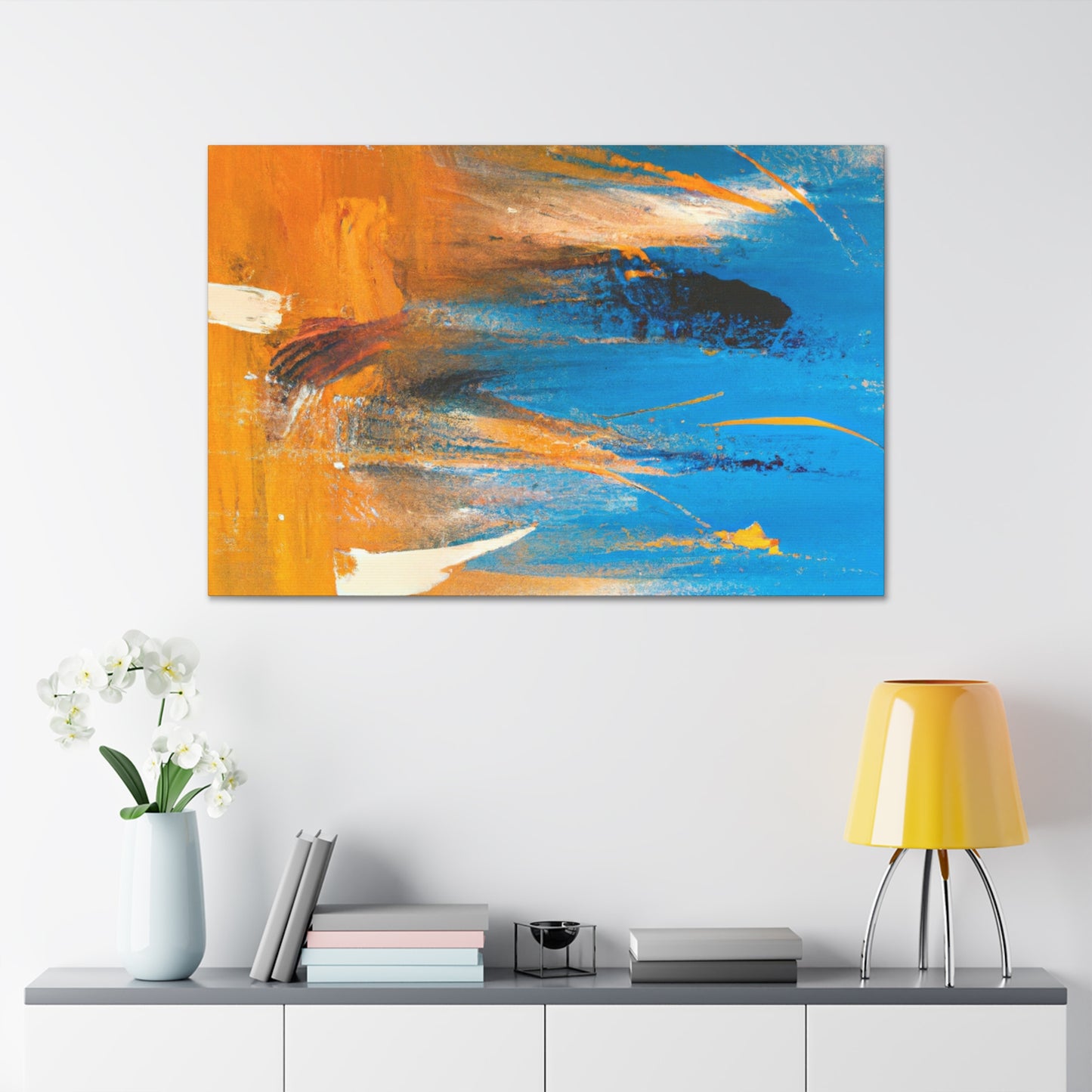 Johannes Vermeer - Abstract Canvas