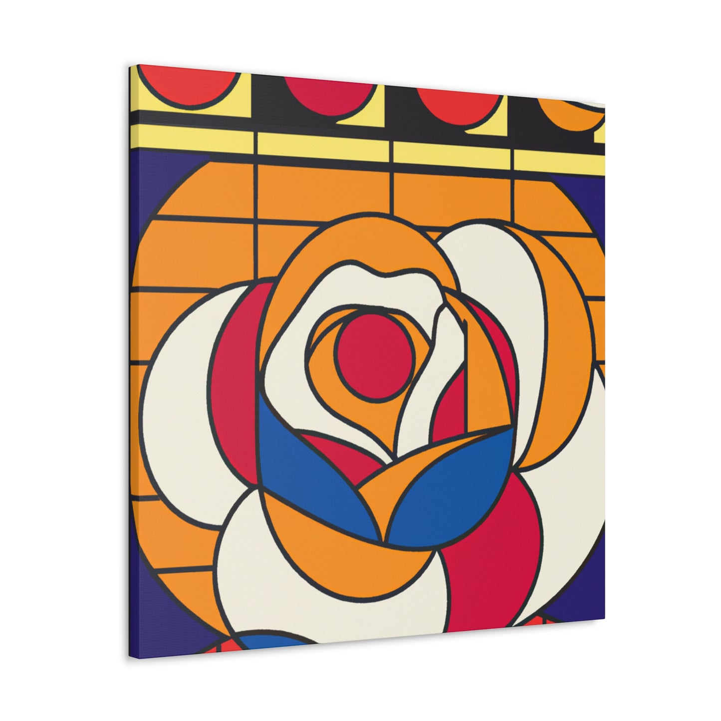 Poppy- Midcentury Canvas