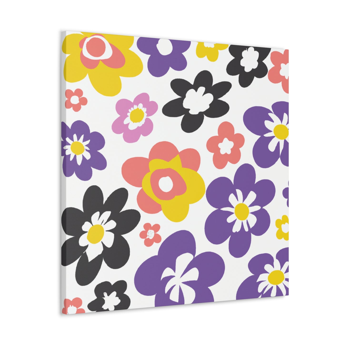 Roseflake - Floral - Canvas