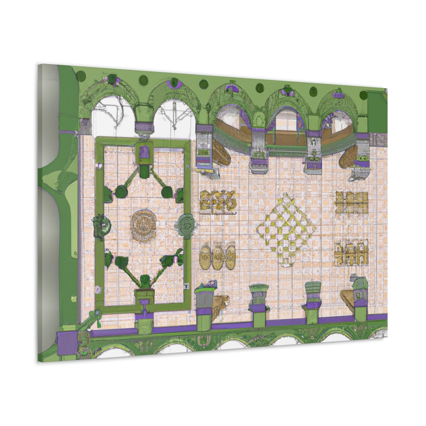 Garden de Gaume - Architectural Canvas