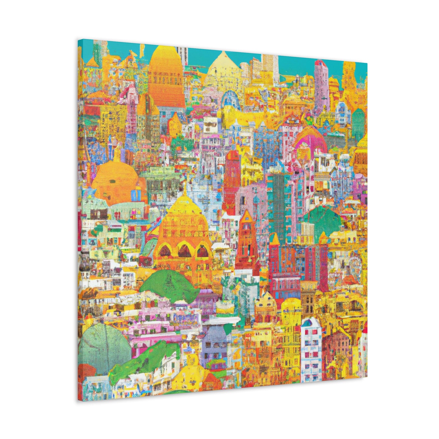 Vibrant Varanasi - Destination India - Canvas