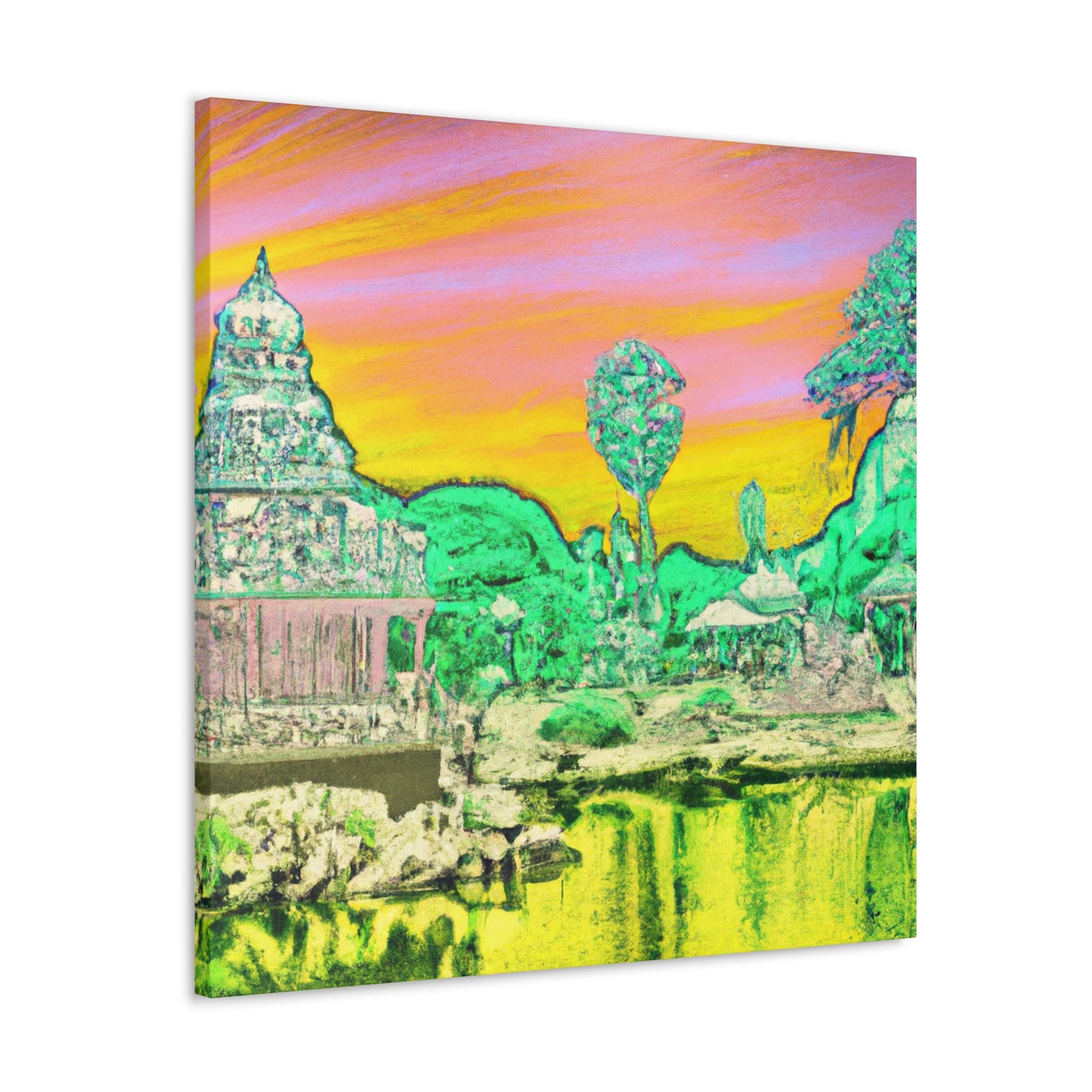 Taj Mahal - Destination India - Canvas
