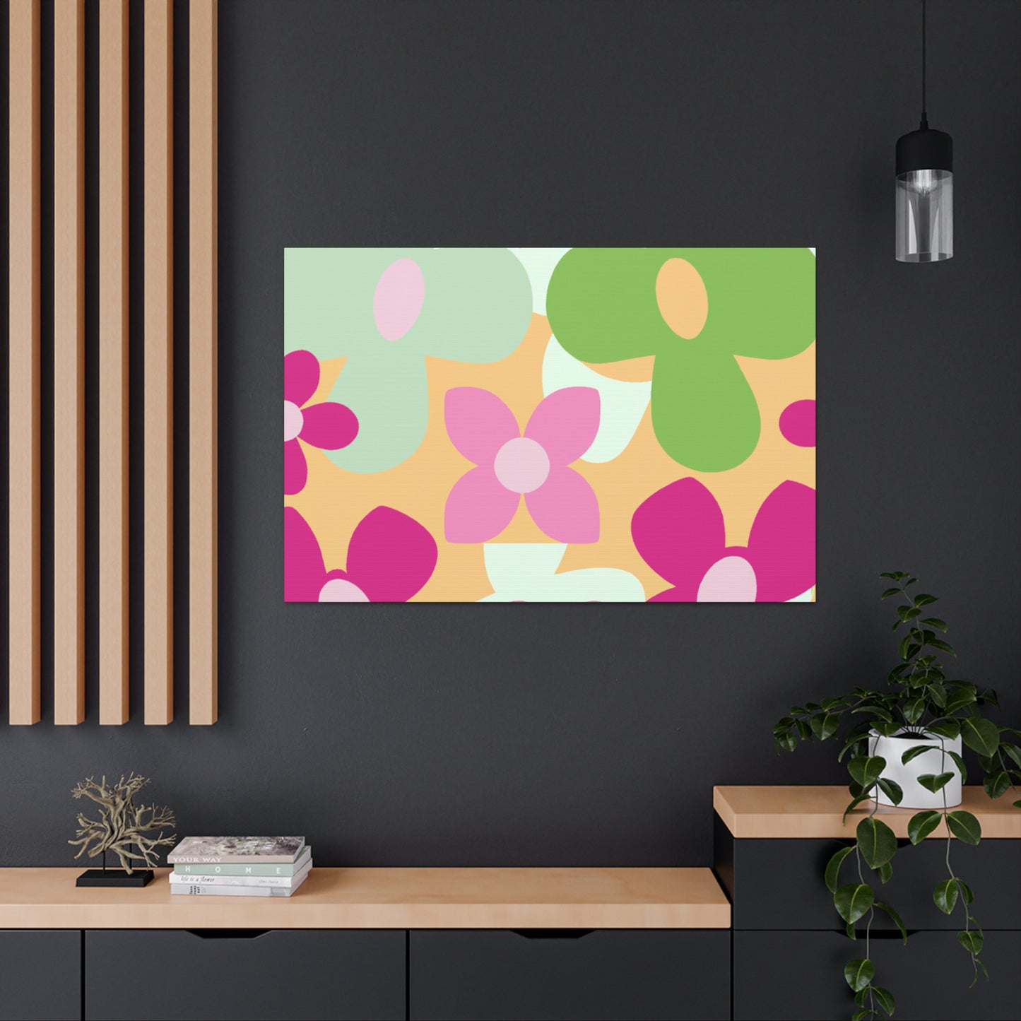 A Flowering Scavenger Hunt: - Floral Canvas