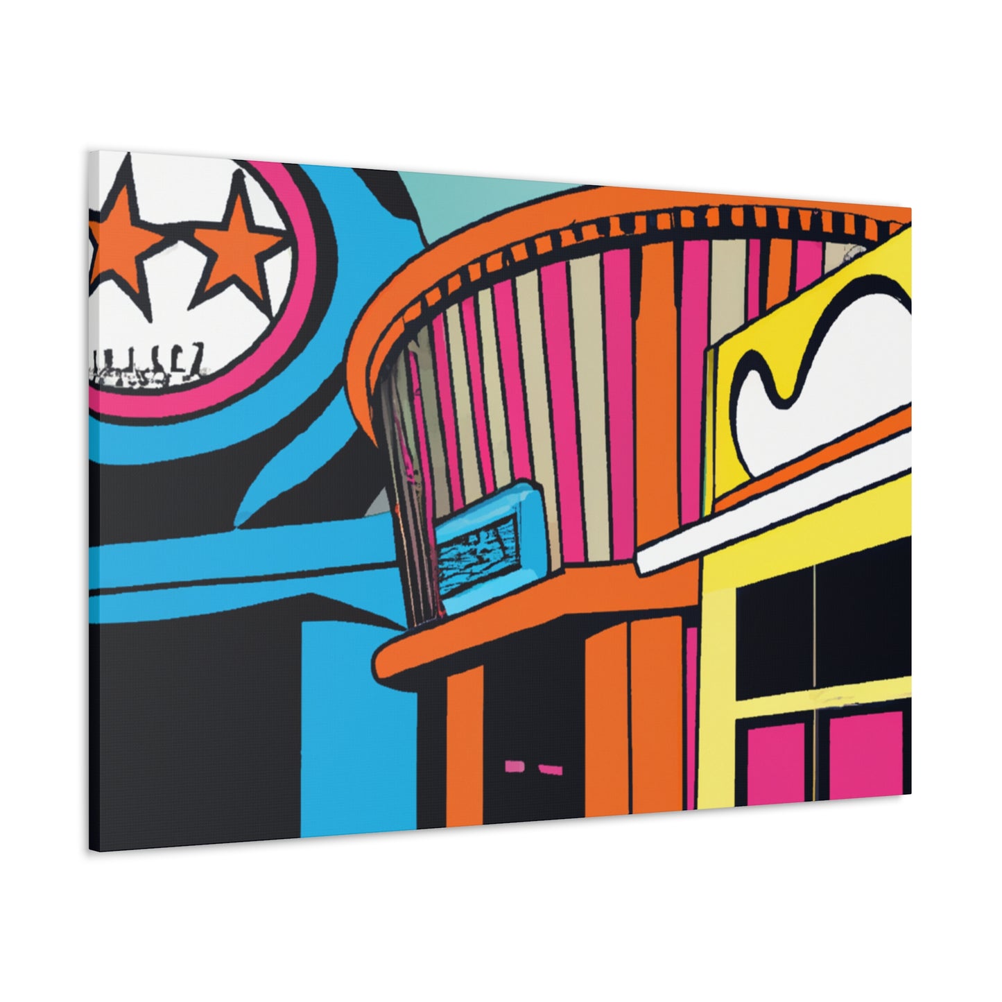 Clementine's Classic Theater - Canvas - Pop Art