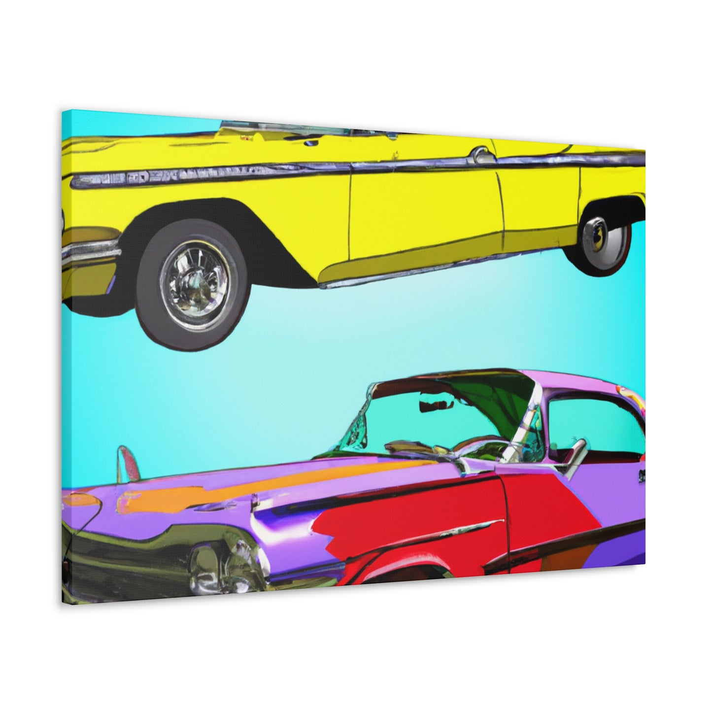 "Vintage Roadsters" - Automobile Canvas