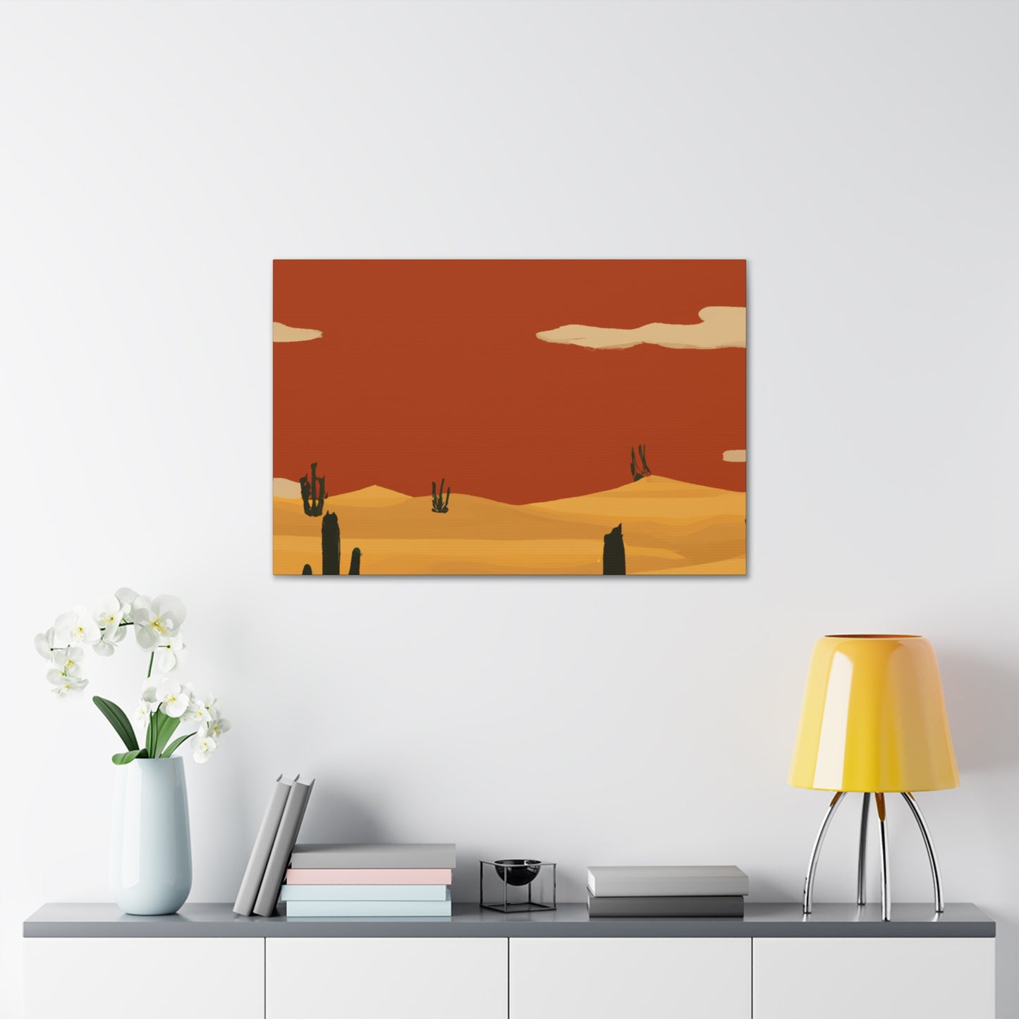 Dapper Dorian - Vintage Contemporary - Desert- Canvas