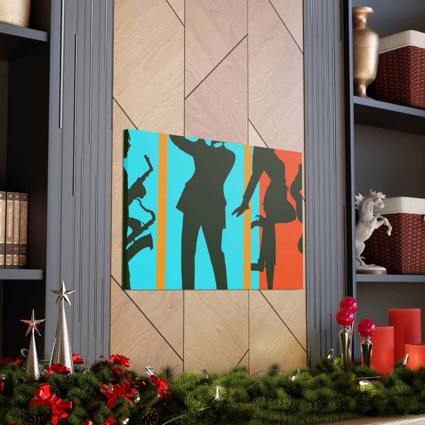 Swing Palace. - Retro Music and Film Canvas
