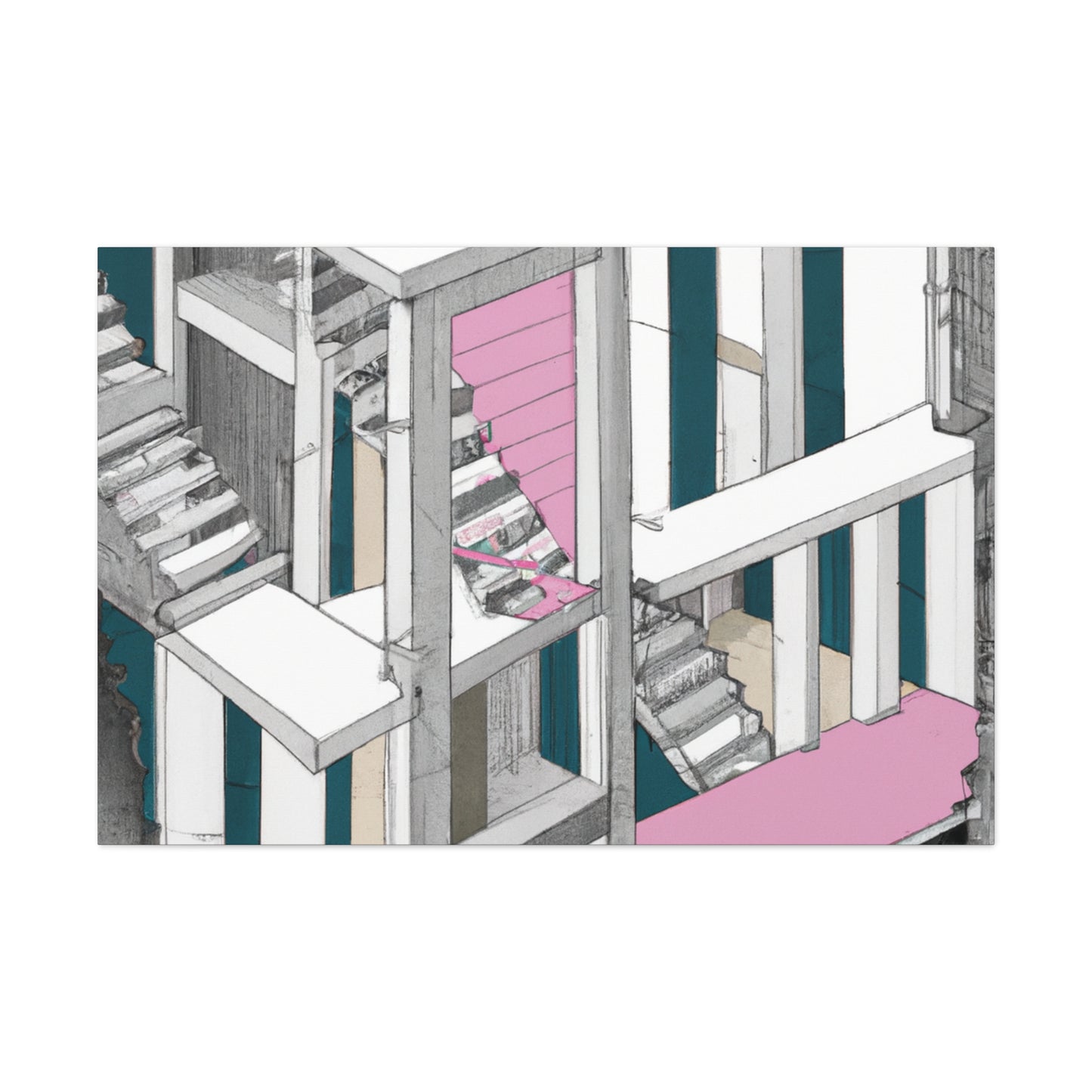 Jan Pinkmeer - Canvas - Architectural
