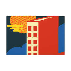 Modernist Playground - Midcentury - Canvas