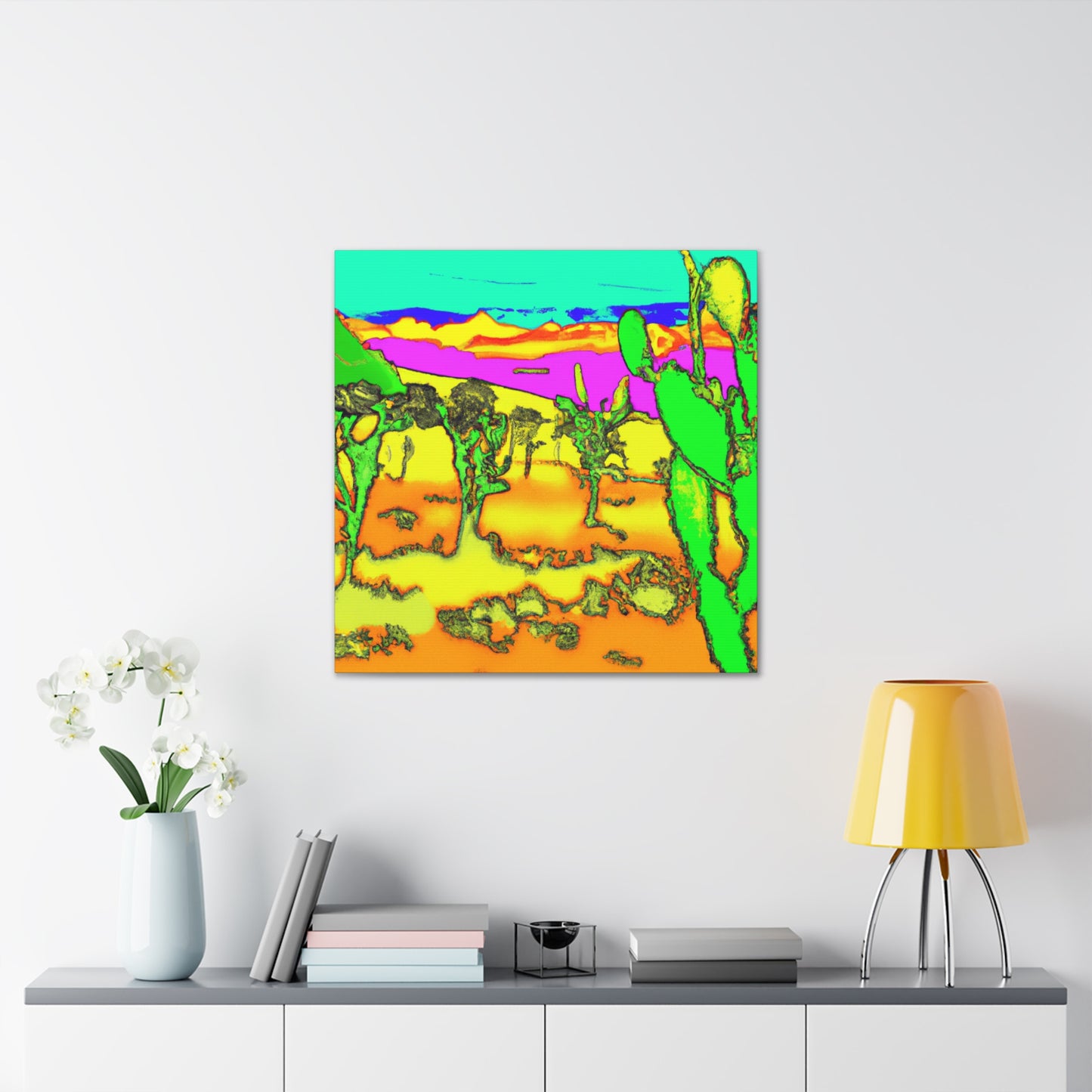 Parched Horizon- Landscape - Canvas