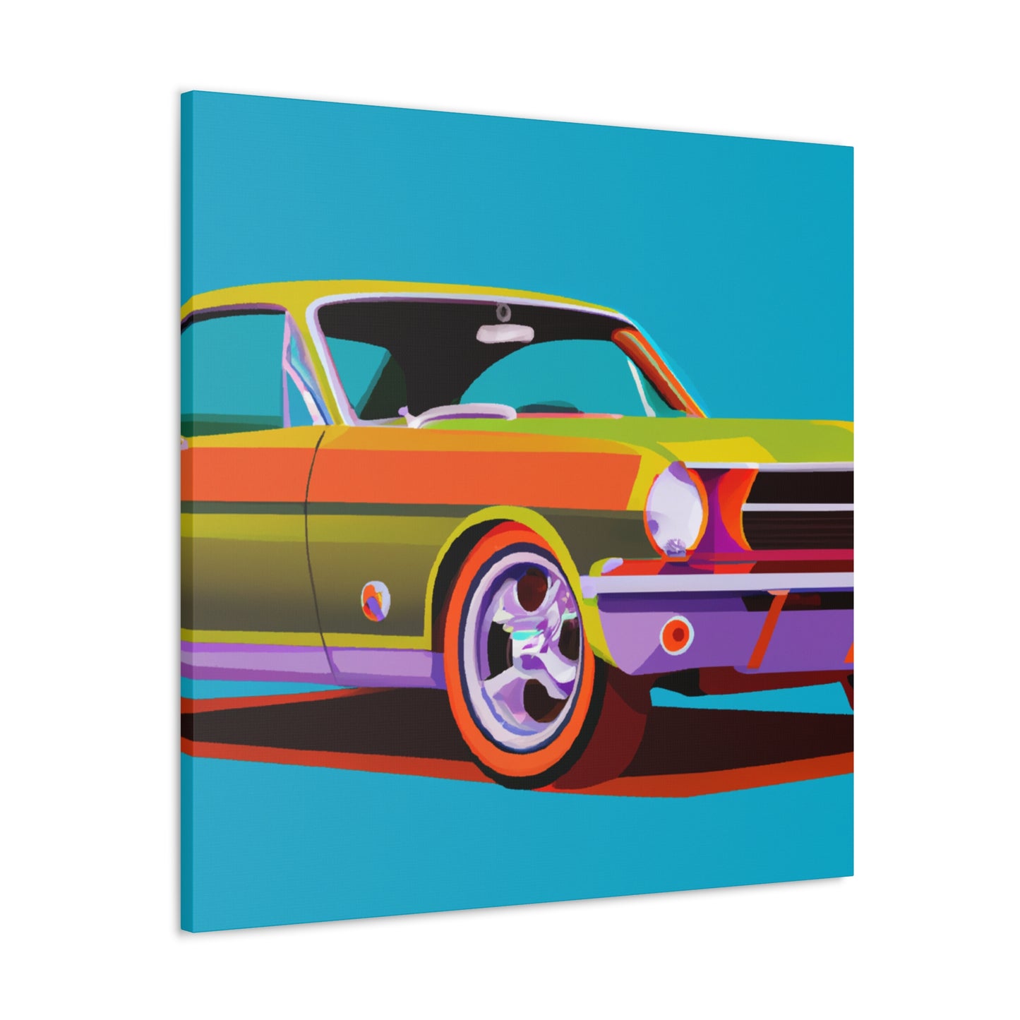 Streetsweeper - Automobile - Canvas