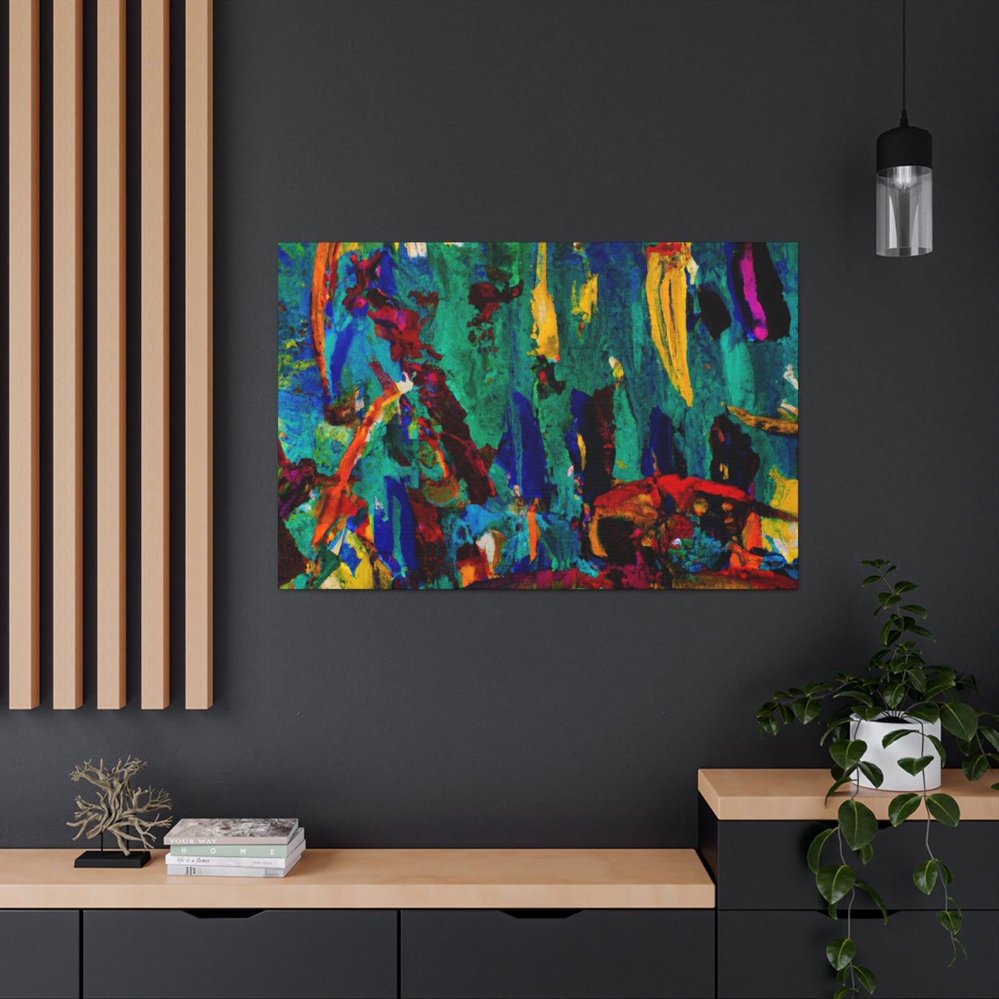 Jungle- Abstract Canvas