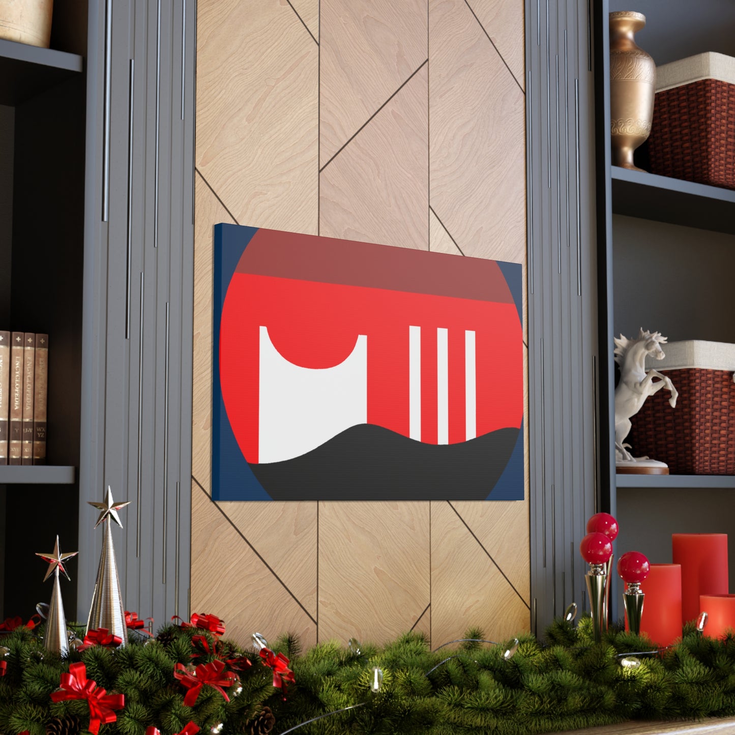 Redbetter- Midcentury Canvas