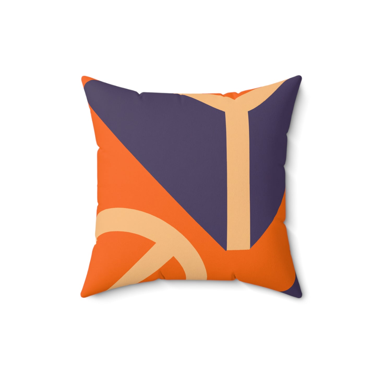 Spun Polyester Square Pillow