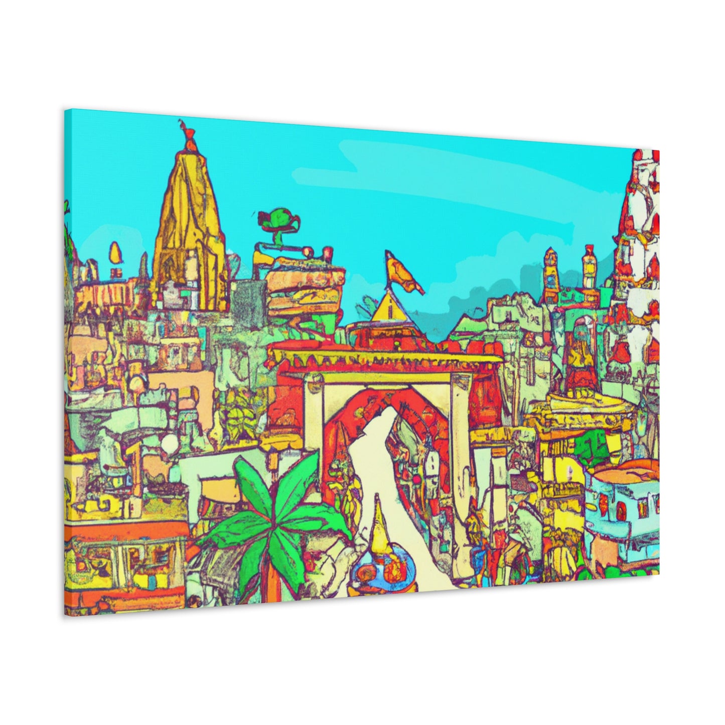 Drishti - Destination India - Canvas