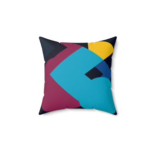 Spun Polyester Square Pillow