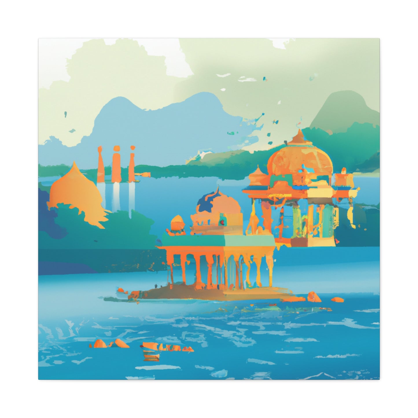 Bharat - Destination India - Canvas