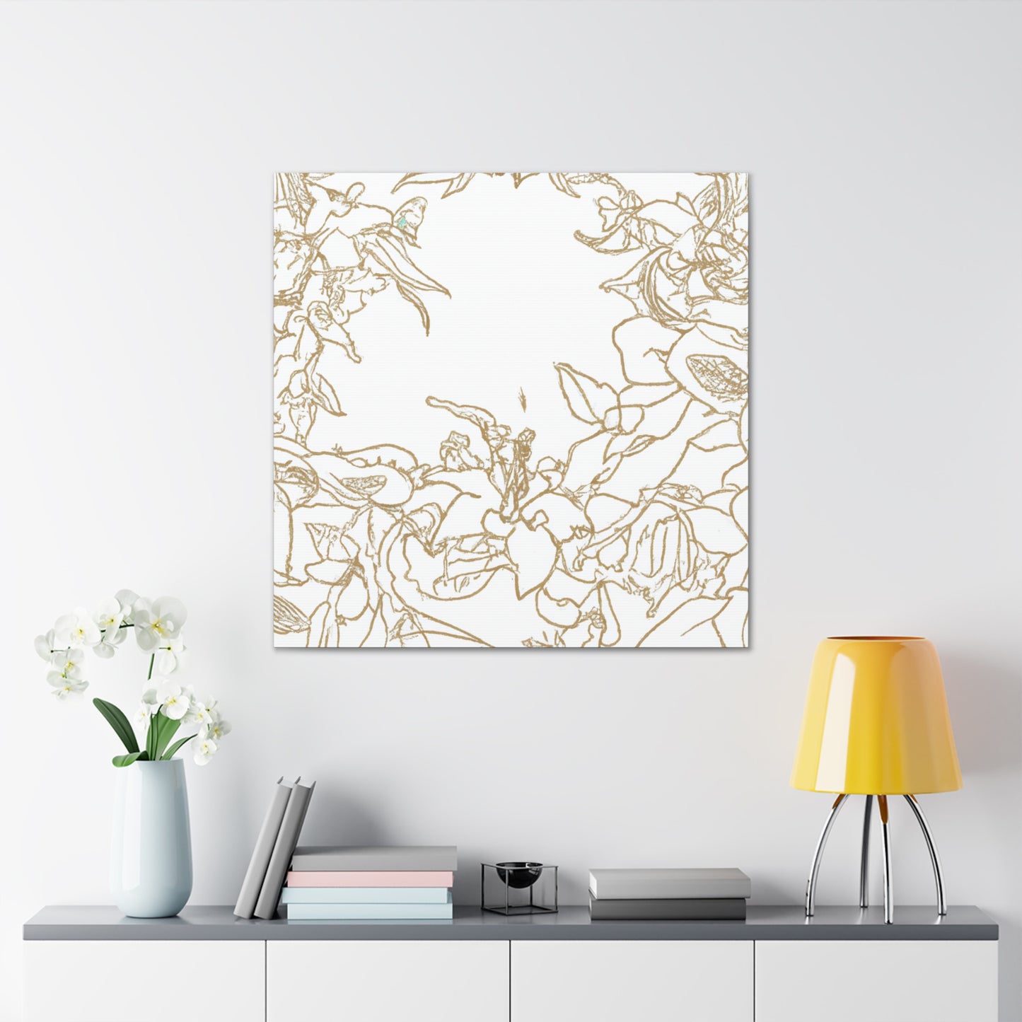 Petunia Palette - Floral - Canvas