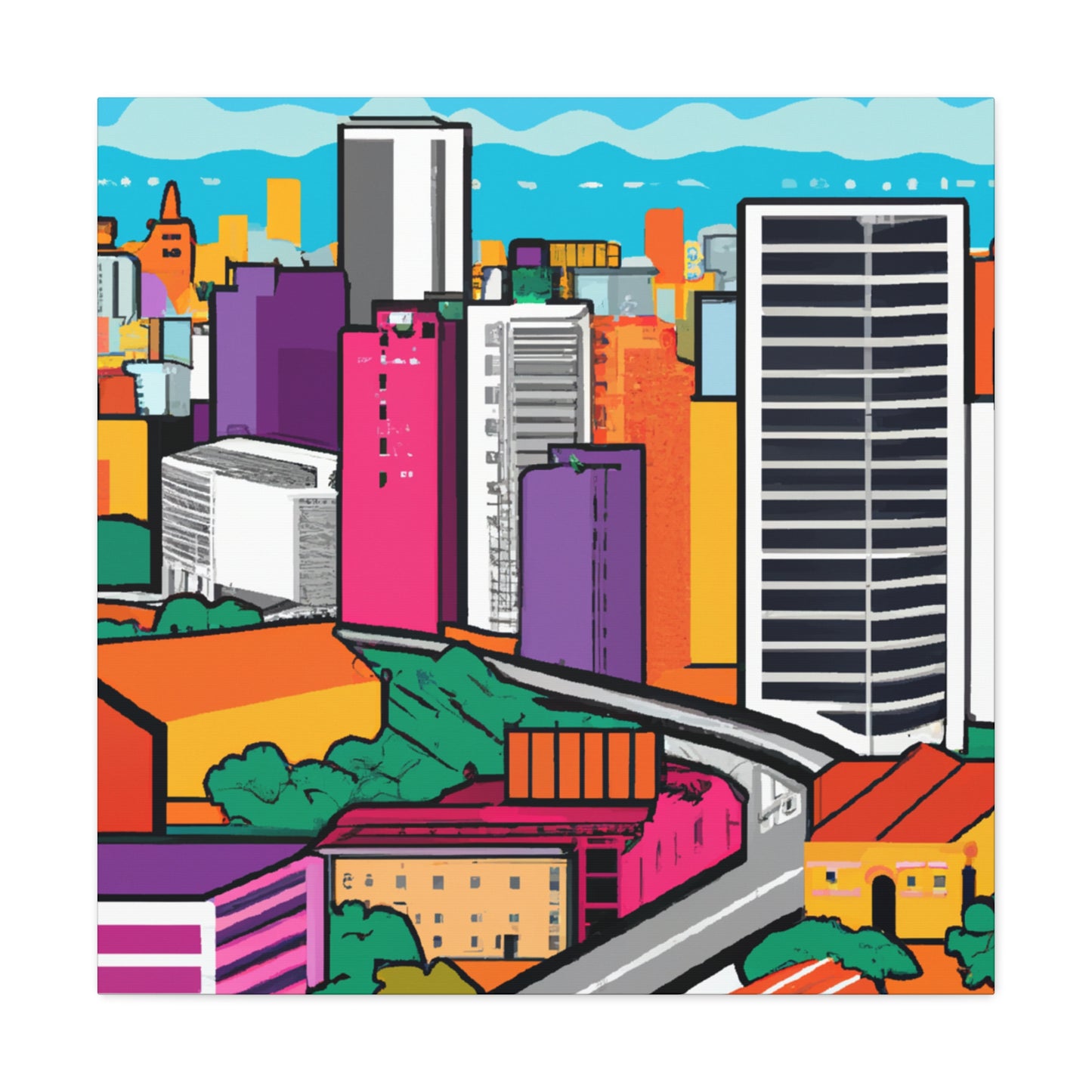 Javiera Santinina - South America - Canvas