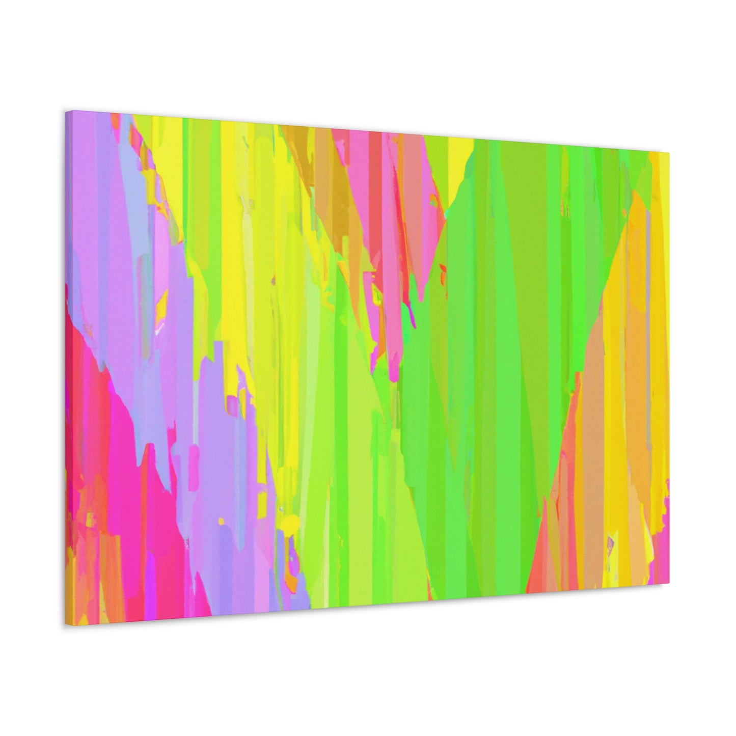 V Rift - Abstract - Canvas