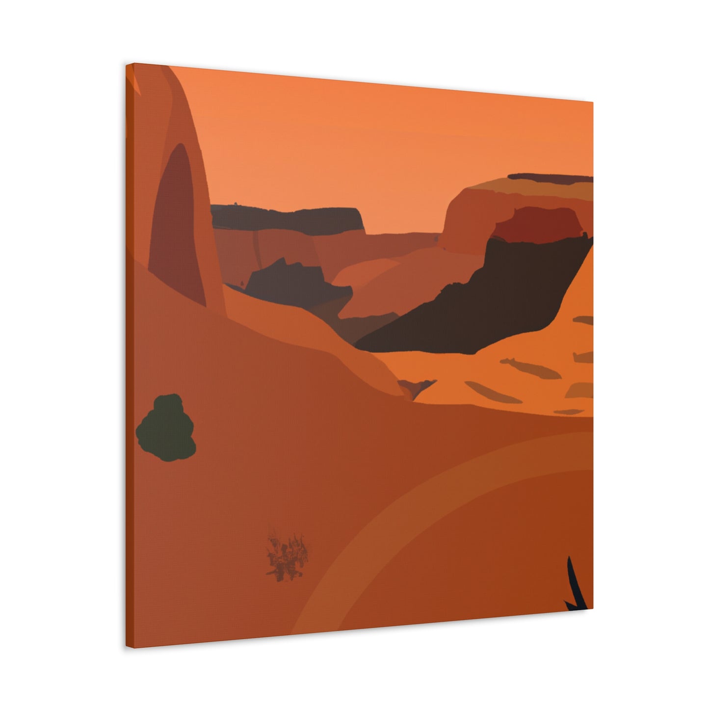 Sandwhirls-Landscape - Canvas - Desert